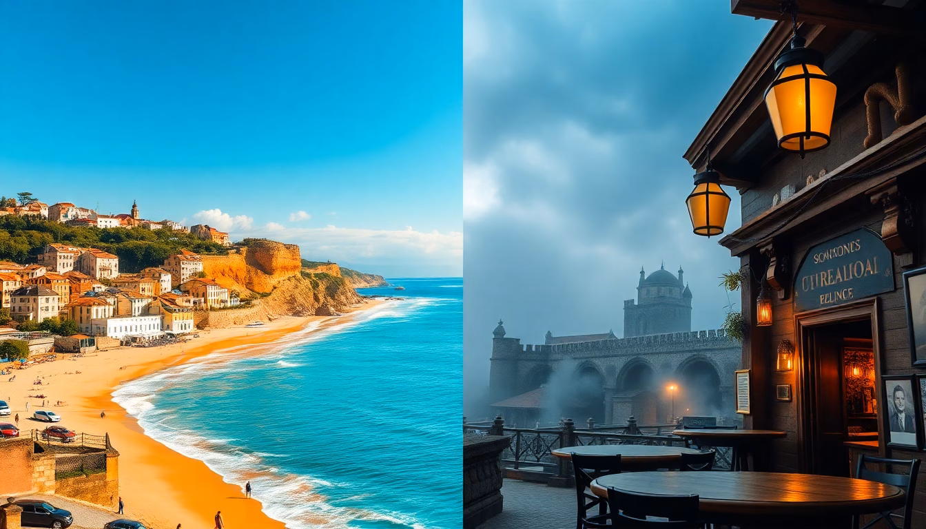 montage photo Portugal et Irlande