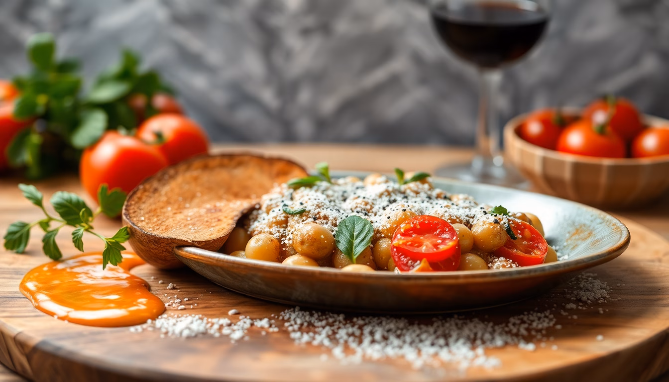 assiette pâtes italiennes appétissantes